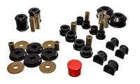 Energy Suspension - Energy Suspension 03-05 Mitsubishi Lancer EVO 8 Black Hyper-flex Master Bushing Set - Image 3