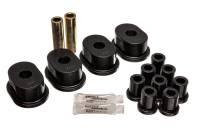 Energy Suspension - Energy Suspension 73-79 B-Body (Charger/Coronet/Satellite/GTX) Black Rear Leaf Spring Bushing Set - Image 2