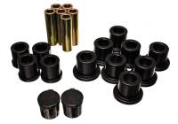 Energy Suspension - Energy Suspension Rear Spring Bushing Set - Black - Image 2