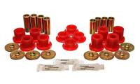 Energy Suspension - Energy Suspension 92-02 Dodge Viper Red Front Control Arm Bushing Set - Image 2