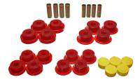 Energy Suspension - Energy Suspension Dodge Ram 99-01 1500/99-02 Ram 2500/3500 4WD Red Front End Control Arm Bushing Set - Image 1