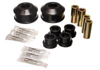 Energy Suspension - Energy Suspension 03-05 Mitsubishi Lancer EVO 8 Black Front Control Arm Bushing Set - Image 2