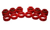 Energy Suspension - Energy Suspension 94-01 Dodge Ram 1500 / 94-02 Ram 2500/3500 Red Body (Cab) Mount Set - Image 1