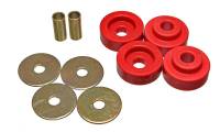 Energy Suspension - Energy Suspension 73-79 Chrysler B-Body Red Torsion Bar Crossmember Mount Bushing Set - Image 1