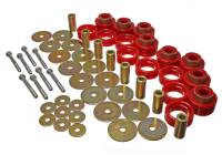 Energy Suspension - Energy Suspension Body Mount Set Inc. Hardware - Red - Image 1