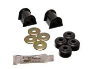 Energy Suspension - Energy Suspension 90-94 Mitsubishi Eclipse AWD Black 20mm Front Sway Bar Bushings (Sway bar end link - Image 1