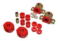 Energy Suspension - Energy Suspension 72-93 Dodge D100/200/300/Ramcharger 2WD Red 15/16in Front Sway Bar Bushings - Image 1