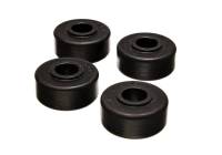 Energy Suspension - Energy Suspension 79-93 Dodge D-50 2WD / 87-96 Mitsubishi 2WD PU Black Front Strut Rod Bushing Set - Image 1