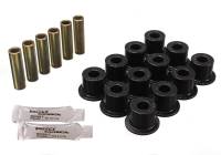 Energy Suspension - Energy Suspension 72-81 Scout II Black Front & Rear Leaf Spring Bushing Set - Image 2