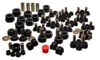 Energy Suspension - Energy Suspension 02-09 Nissan 350Z / 03-07 Infiniti G35 Coupe Black Hyper-Flex Master Bushing Set - Image 1