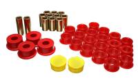 Energy Suspension - Energy Suspension 91-94 Nissan Sentra/NX1600/2000 Red Rear Control Arm Bushing Set - Image 1