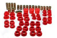 Energy Suspension - Energy Suspension 02-09 350Z / 03-07 Infiniti G35 Coupe Red Rear Control Arm Bushing Set - Image 2