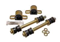 Energy Suspension - Energy Suspension 86-97 Nissan 720 & Hardbody PickUp 2WD Black 23mm Front Sway Bar Frame Bushings - Image 3