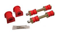 Energy Suspension - Energy Suspension 86-97 Nissan 720 & Hardbody PickUp 4WD Red 20mm Front Sway Bar Frame Bushings - Image 1