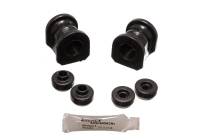 Energy Suspension - Energy Suspension 89-94 Nissan 240SX (S13) Black 24mm Front Sway Bar Bushing Set - Image 2