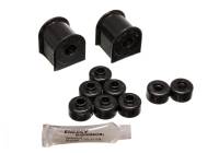 Energy Suspension 89-94 Nissan 240SX (S13) Black 15mm Rear Sway Bar Bushing Set