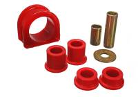 Energy Suspension - Energy Suspension Steering Rack Bushing Set - Red - Image 1