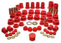 Energy Suspension - Energy Suspension 90-95 Toyota 4 Runner 2WD/4WD Red Hyper-Flex Master Bushing Set - Image 1