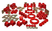 Energy Suspension - Energy Suspension 95-6/00 Toyota 4WD Pickup (Except T-100 & Tundra)  Red Hyper-Flex Master Bushing S - Image 1