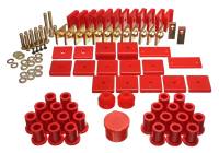 Energy Suspension - Energy Suspension 64-78 Toyota FJ40 Land Cruiser Red Hyper-Flex Master Bushing Set - Image 2