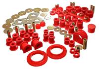 Energy Suspension - Energy Suspension 01-04 Toyota Tacoma Red Hyper-Flex Master Bushing Set - Image 1