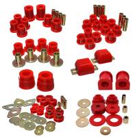 Energy Suspension - Energy Suspension 05-15 Toyota Tacoma 4WD Hyper-Flex Master Bushing Set - Red - Image 2