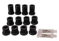 Energy Suspension - Energy Suspension 84-85 Toyota 4Runner 2 & 4WD Black Front Leaf Spring Bushing Set - Image 1