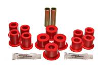 Energy Suspension - Energy Suspension 89-94 Toyota Pick Up 2WD (Exc T-100/Tundra) Red Rear Leaf Spring Bushing Set - Image 1