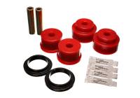 Energy Suspension - Energy Suspension 03-06 Toyota Corolla/Matrix Red Rear Axle Beam Bushings - Image 1