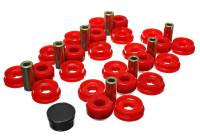 Energy Suspension - Energy Suspension 03-09 Lexus Gx470 / 07-09 Toyota FJ Cruiser Red Rear End Control Arm Bushing Set - Image 1