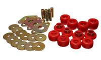 Energy Suspension - Energy Suspension 93-98 Toyota T100 Red Body Cab Mount Set - Image 1