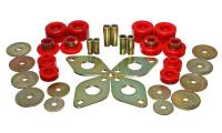 Energy Suspension - Energy Suspension 01-04 Toyota Pickup 2WD/4WD (Exc T-100/Tundra) Red Body Cab Mount Set - Image 1