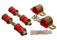 Energy Suspension - Energy Suspension 89-94 Toyota Pickup 2WD (Exc T-100/Tundra) Red 23mm Front Sway Bar Bushing Set - Image 1