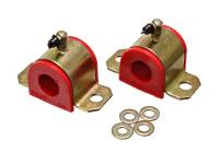 Energy Suspension - Energy Suspension 00-05 Toyota Celica Red 22mm Front Sway Bar Frame Bushings (Greaseable Frame Bushi - Image 1