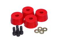 Energy Suspension - Energy Suspension 96-02 Toyota 4Runner Front Hyper Flex Red Bump Stop Set - Image 3