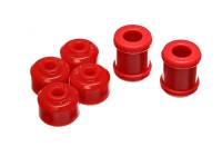 Energy Suspension 88-98 GM Silverado 1/2 Ton C-10/C1500 P/U 2WD Red Front Shock Bushing Set