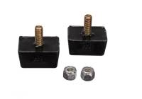 Energy Suspension - Energy Suspension Univ Blk 7/8in H x 1-7/8in L x 1-3/8in W Low Profile Rectangular Bump Stops (2 ea) - Image 1