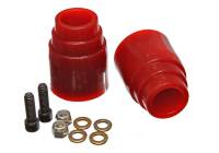 Energy Suspension - Energy Suspension 00-04 Ford Excursion Red Rear Axle Bump Stop Set - Image 1