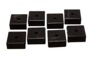 Energy Suspension - Energy Suspension Pad - Soft - 2-1/16in SQ x 3/8in ID x 15/16in H - Black - Image 2