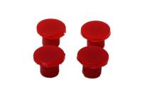 Energy Suspension - Energy Suspension Universal End Plug Set .53in Dia - Red - Image 1