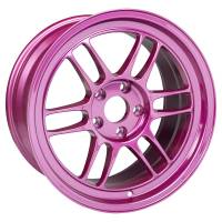 Enkei RPF1 17x9 5x114.3 22mm Offset 73mm Bore Magenta Wheel