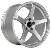 Enkei Kojin 18x9.5 45mm Offset 5x100 Bolt Pattern 72.6mm Bore Dia Matte Silver Wheel