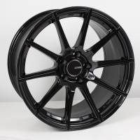 Enkei TS10 17x8 4x100 40mm Offset 72.6mm Bore Black Wheel