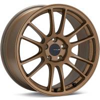 Enkei GTC01RR 18x10.5 5x114.3 15mm Offset Titanium Gold Wheel