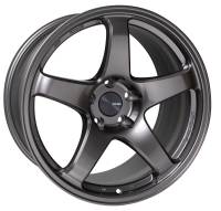 Enkei PF05 16x7 4x100 45mm Offset 75mm Bore Dark Silver Wheel