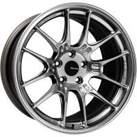 Enkei GTC02 19x8.5 5x114.3 27mm Offset 75mm Bore Hyper Silver Wheel