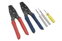 Haltech Dual Crimper Set - Includes 3 Pin Removal Tools - HT-070300