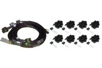 Haltech Big/Small Block Ford V8 8 Channel Individual High Output IGN-1A Inductive Coil & Harness Kit - HT-130313