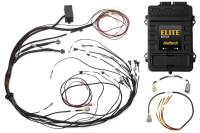 Haltech Elite 1500 Terminated Harness ECU Kit w/ Square EV1 Injector Connectors - HT-150975