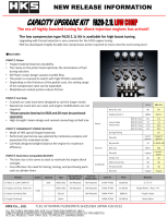 HKS - HKS PISTON KIT FA20 2.1L LOW COMP - Image 2